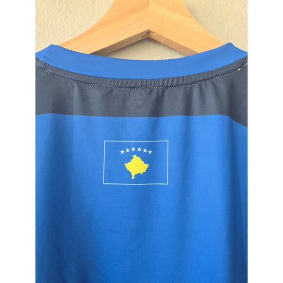 Kelme Kosovo National Team Jersey 2018/19 Blue Stars Kit Men’s Small FFK Soccer - Picture 5 of 9